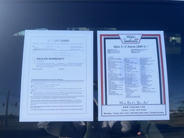 Used 2021 GMC Sierra 1500 SLT w/ SLT Premium Package image 15