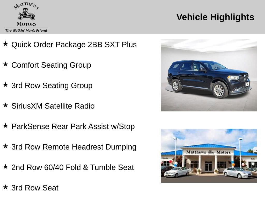 Used 2019 Dodge Durango SXT image 14