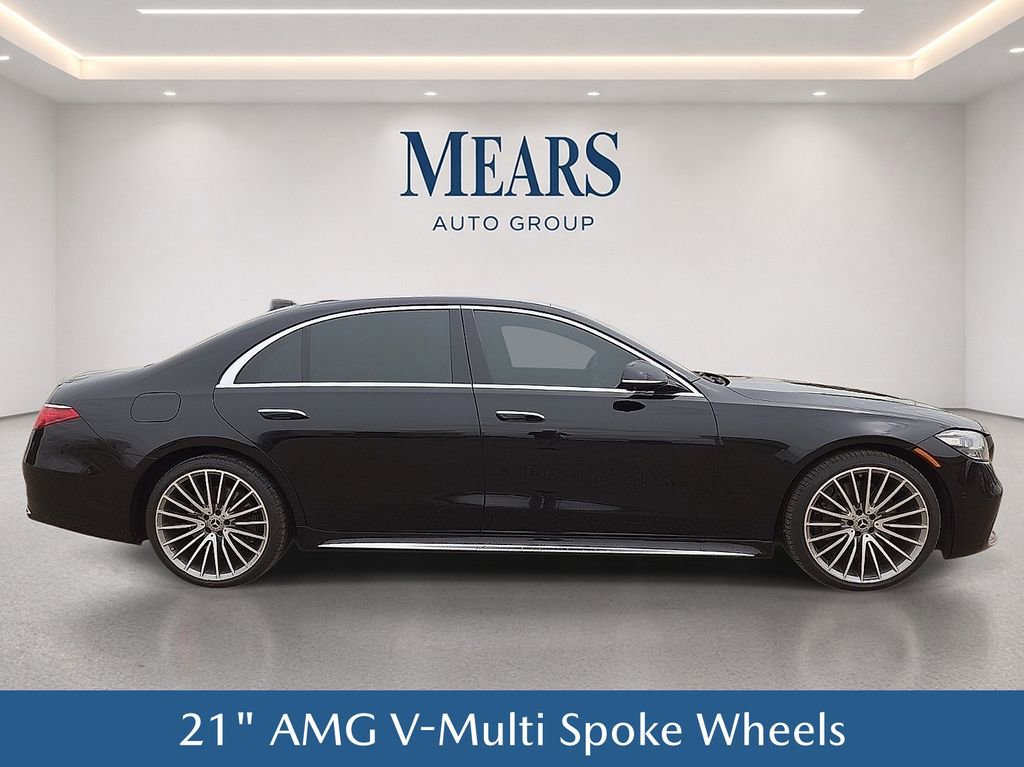 Used 2022 Mercedes-Benz S 500 4MATIC w/ AMG Line Package image 7