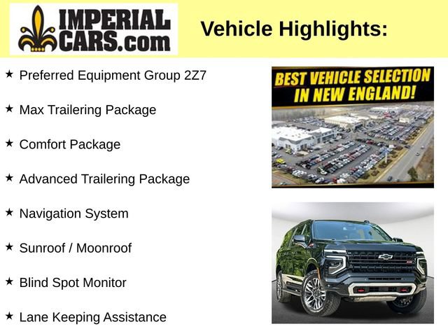 Used 2026 Chevrolet Suburban Z71 w/ Comfort Package AWD/4WD image 3