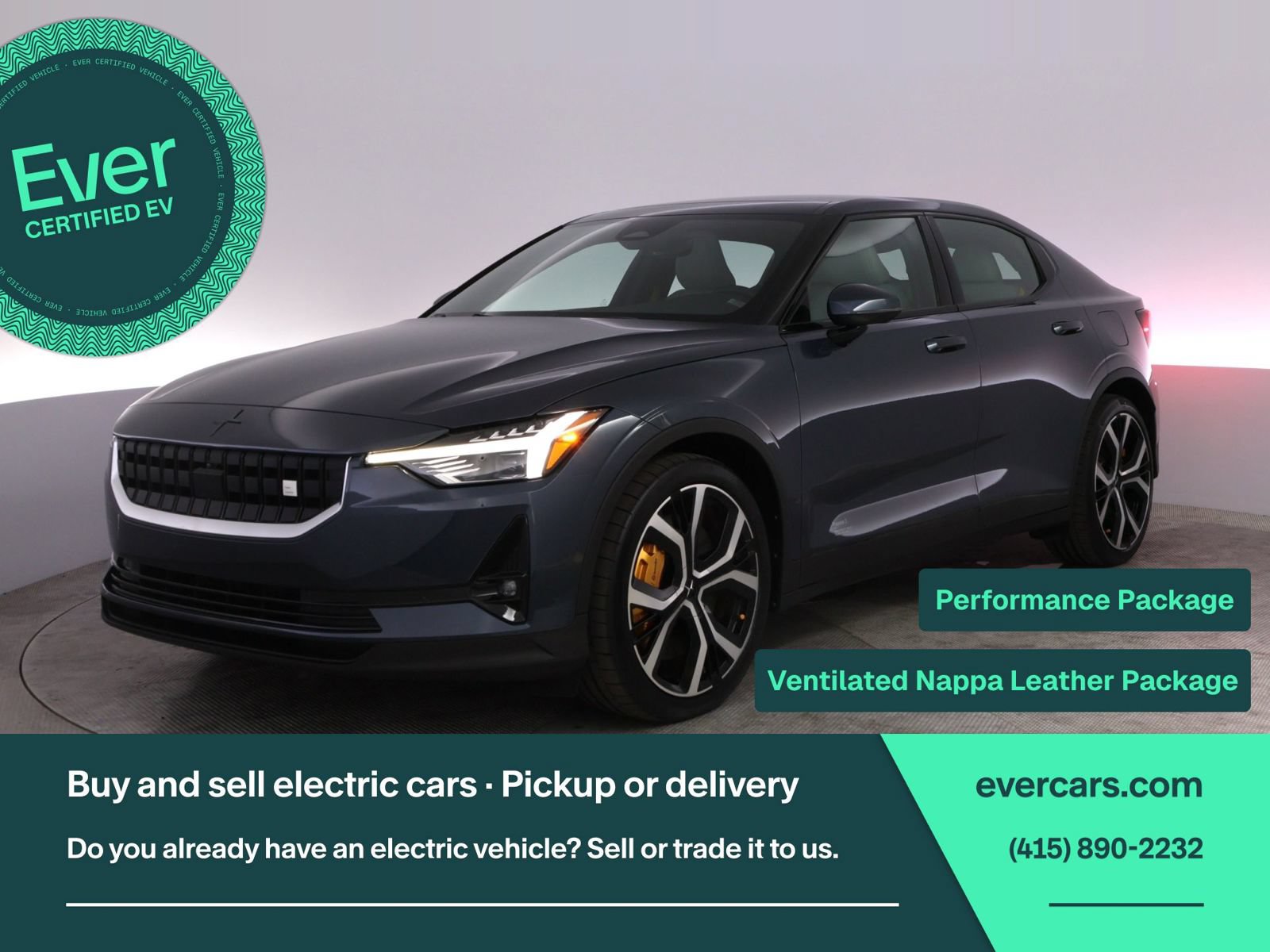 Used 2023 Polestar Polestar 2 w/ Pilot Pack AWD/4WD image 1