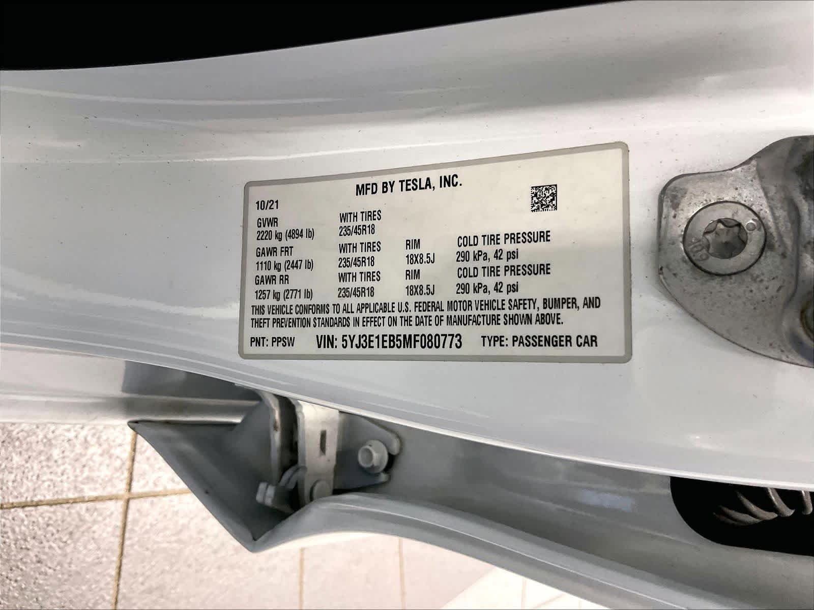 Used 2021 Tesla Model 3 Long Range AWD/4WD image 36