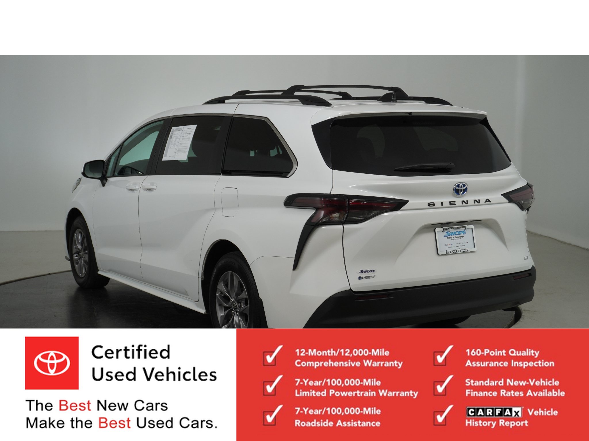 Certified 2025 Toyota Sienna LE w/ LE Plus Package FWD image 5