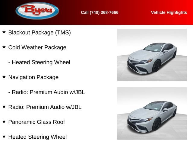 Used 2024 Toyota Camry XSE w/ Navigation Package image 12