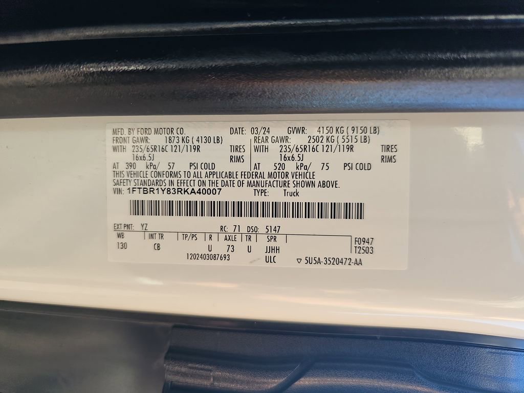 Used 2024 Ford Transit 250 Low Roof w/ Exterior Upgrade Package image 42