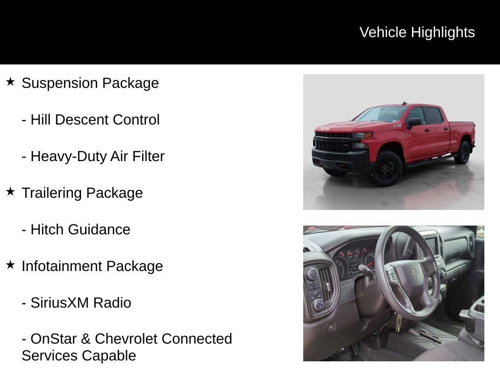 Used 2021 Chevrolet Silverado 1500 Custom Trail Boss image 26