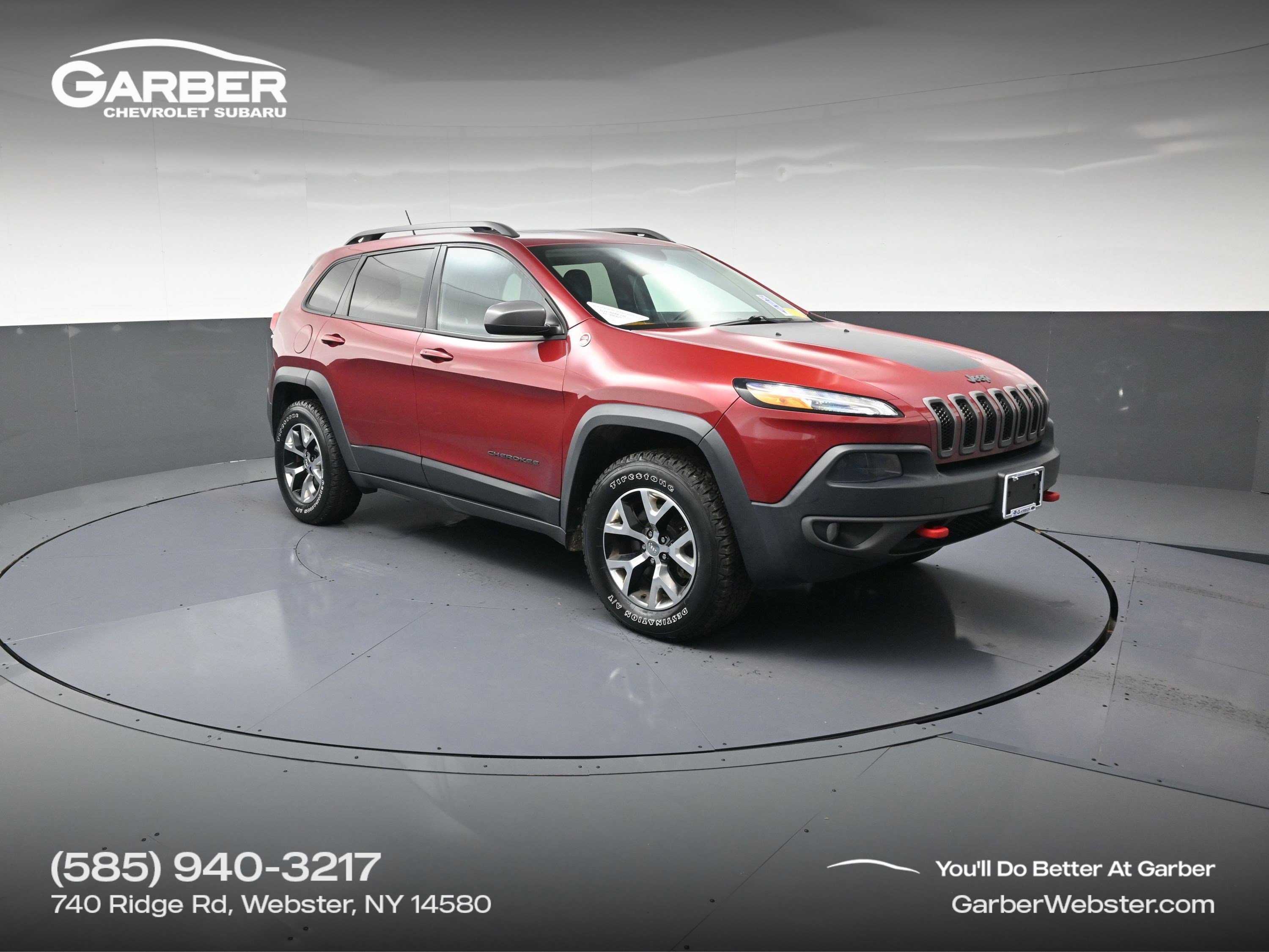 Used 2015 Jeep Cherokee Trailhawk w/ Comfort/Convenience Group image 1