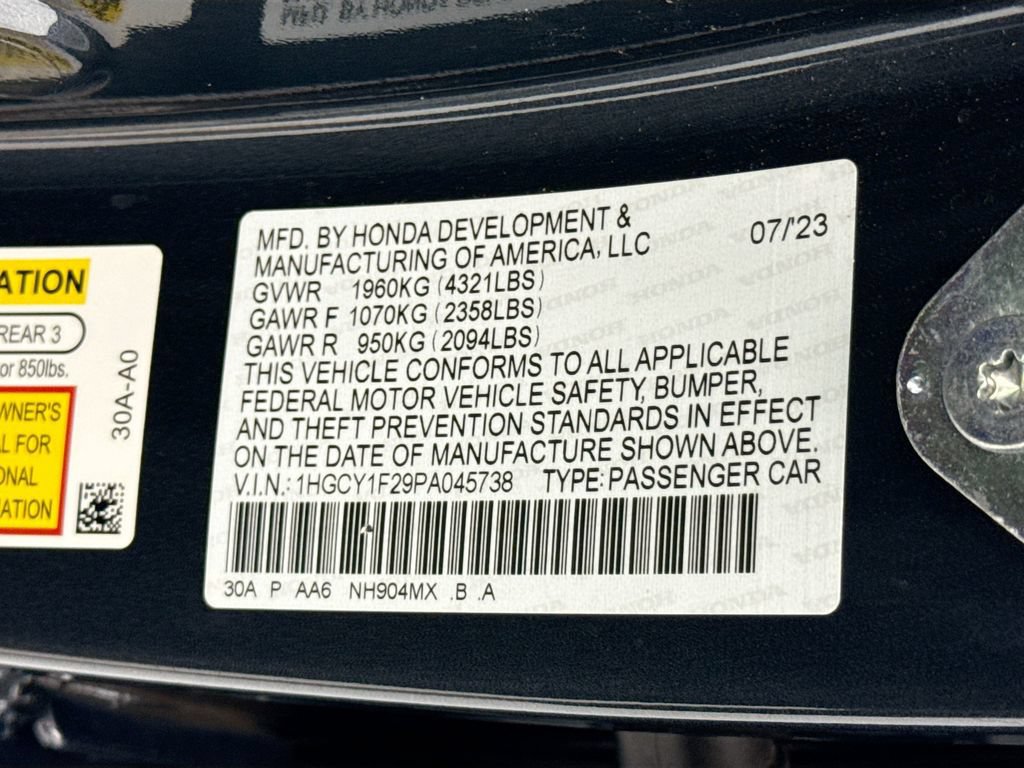 Used 2023 Honda Accord LX image 33