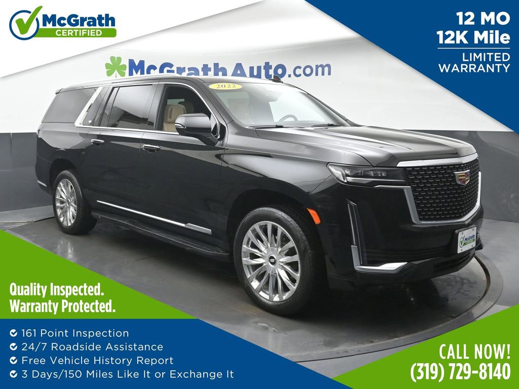 Used 2022 Cadillac Escalade ESV Premium Luxury image 1