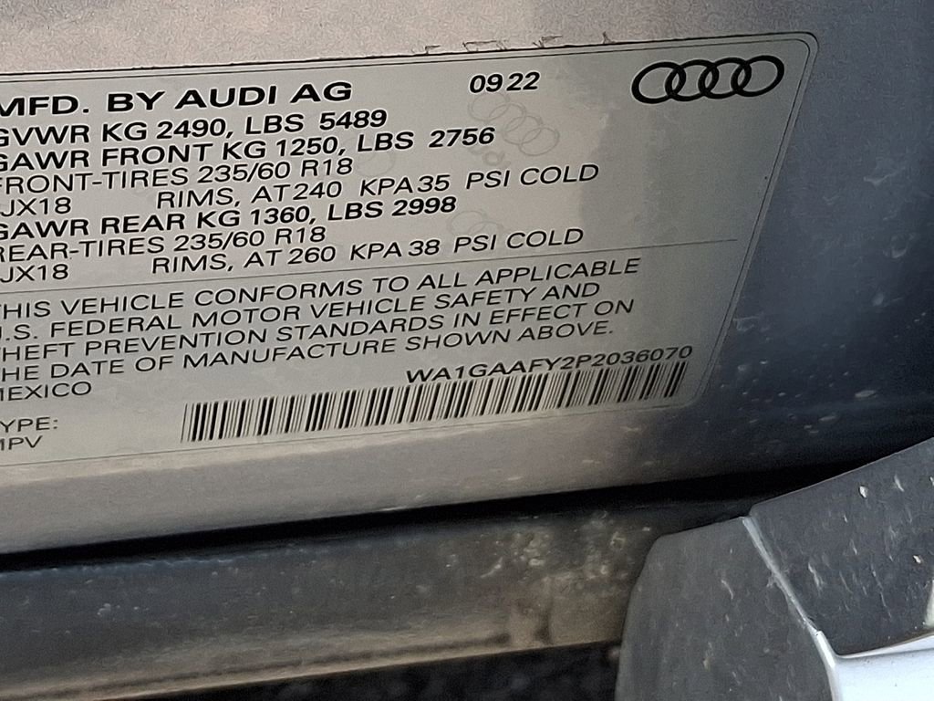 Certified 2023 Audi Q5 2.0T Premium w/ Convenience Package AWD/4WD image 29