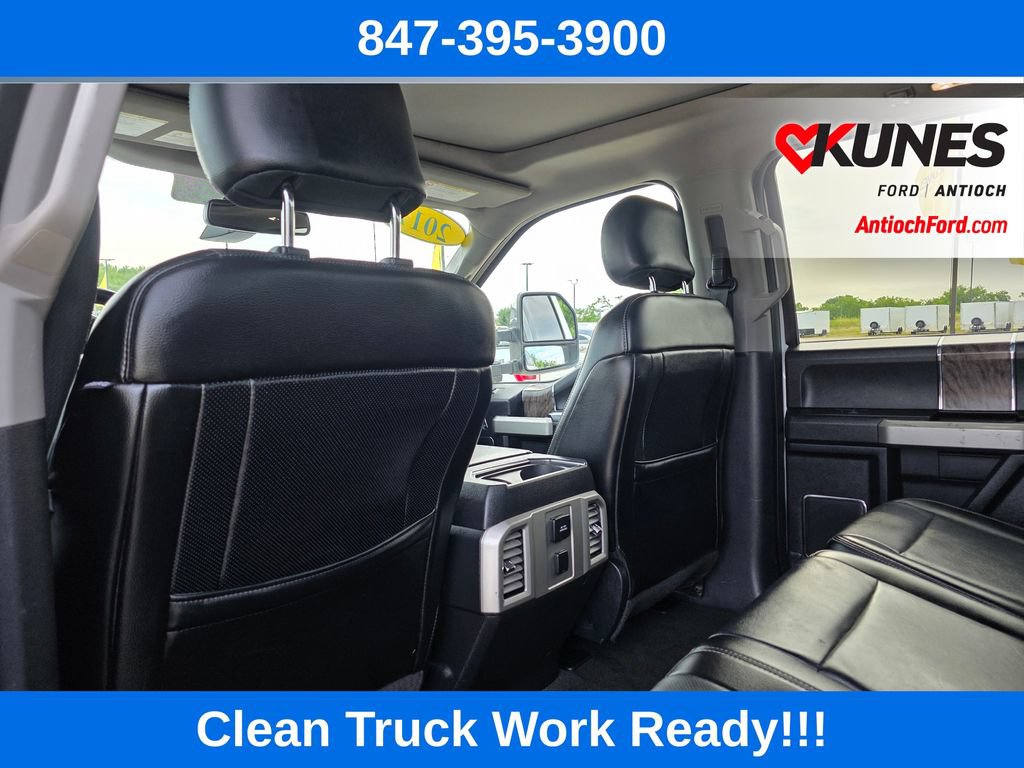 Used 2017 Ford F350 Lariat w/ Lariat Ultimate Package AWD/4WD image 17