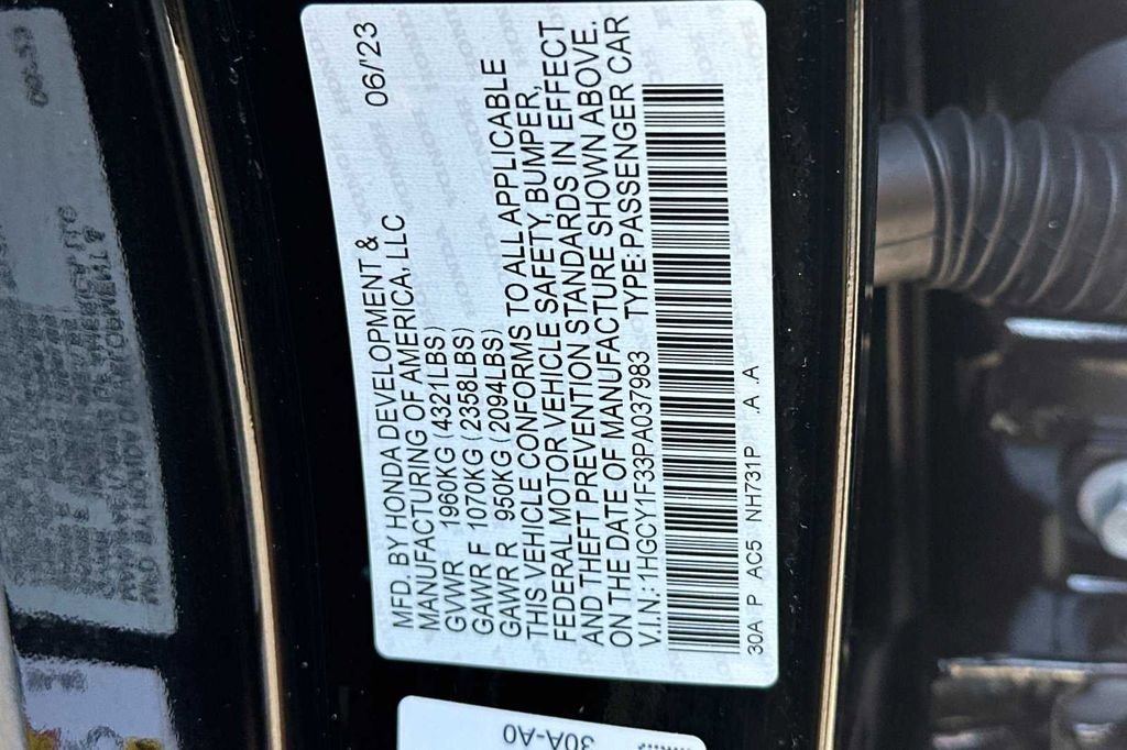 Used 2023 Honda Accord EX image 30