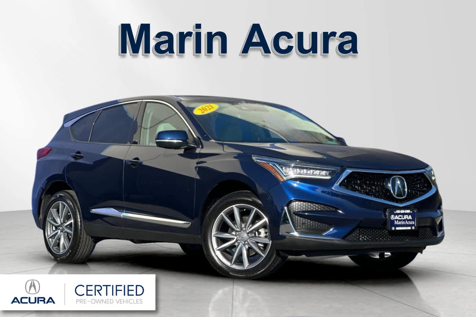 Used 2021 Acura RDX w/ Technology Package FWD image 1