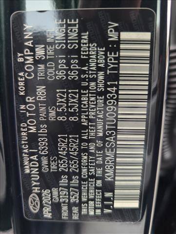 New 2026 Hyundai Palisade Calligraphy AWD/4WD image 20