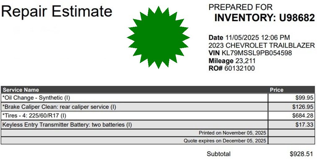 Certified 2023 Chevrolet TrailBlazer ACTIV image 3