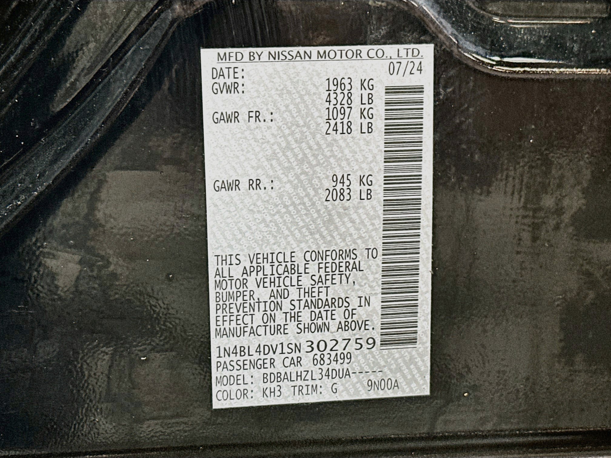 Used 2025 Nissan Altima 2.5 SV FWD image 29