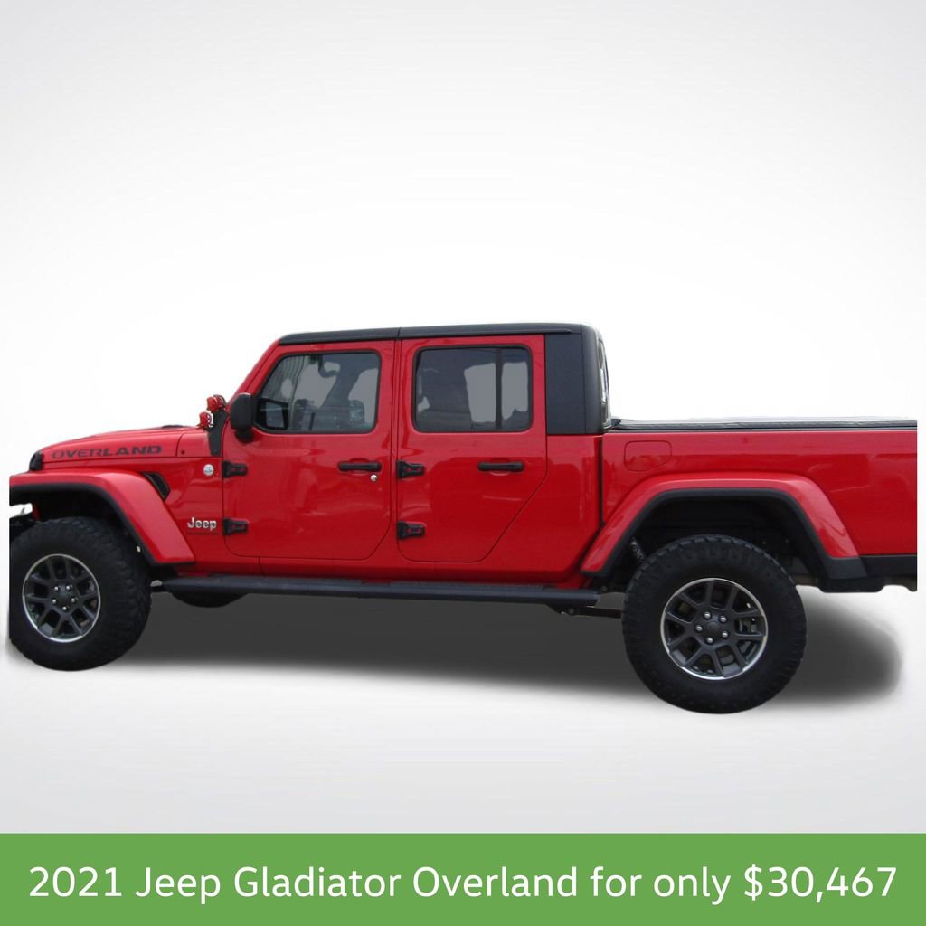 Used 2021 Jeep Gladiator Overland AWD/4WD image 2