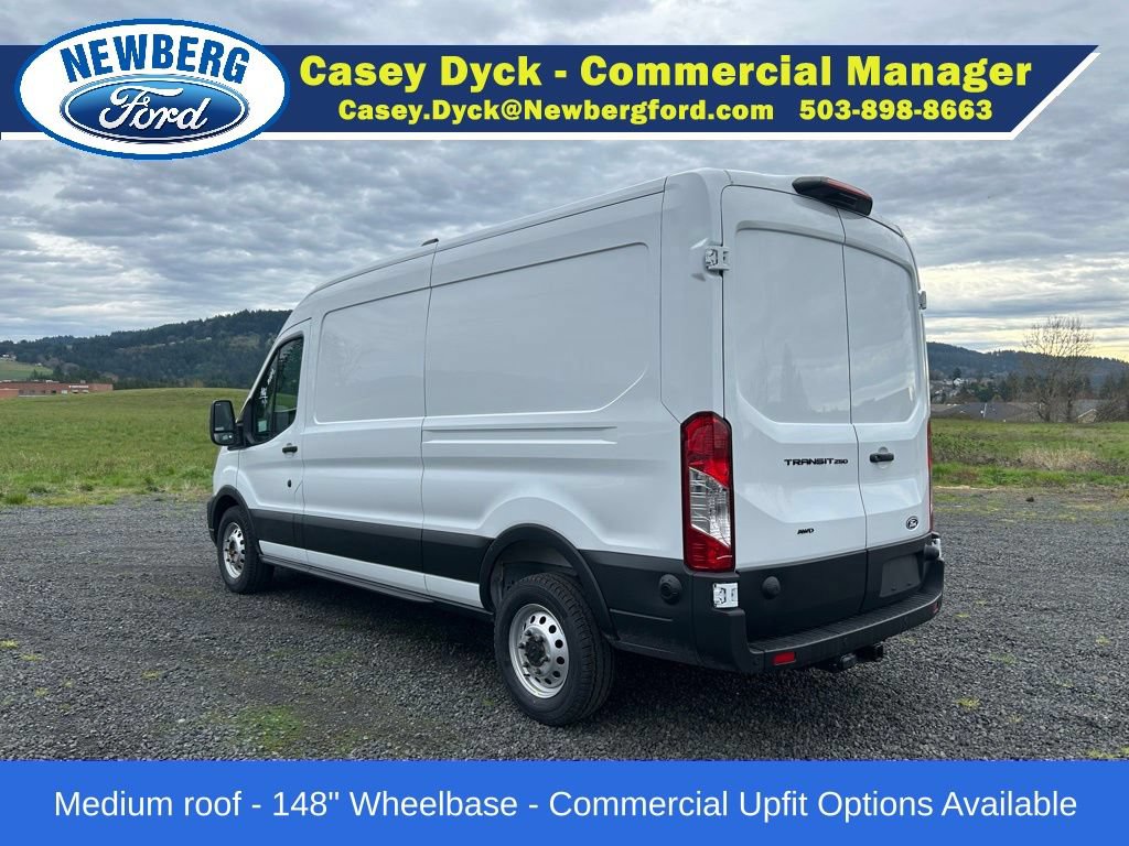 New 2026 Ford Transit 250 148 Medium Roof Extended AWD w/ Load Area Protection Package image 8