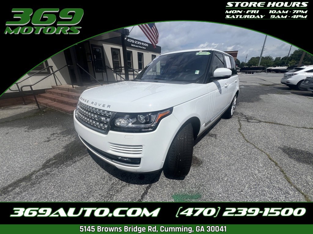 Used 2016 Land Rover Range Rover Supercharged