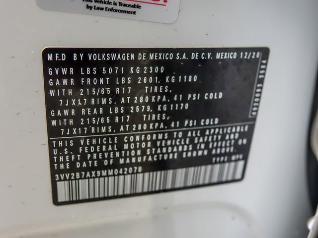 Used 2021 Volkswagen Tiguan SEL AWD/4WD image 28