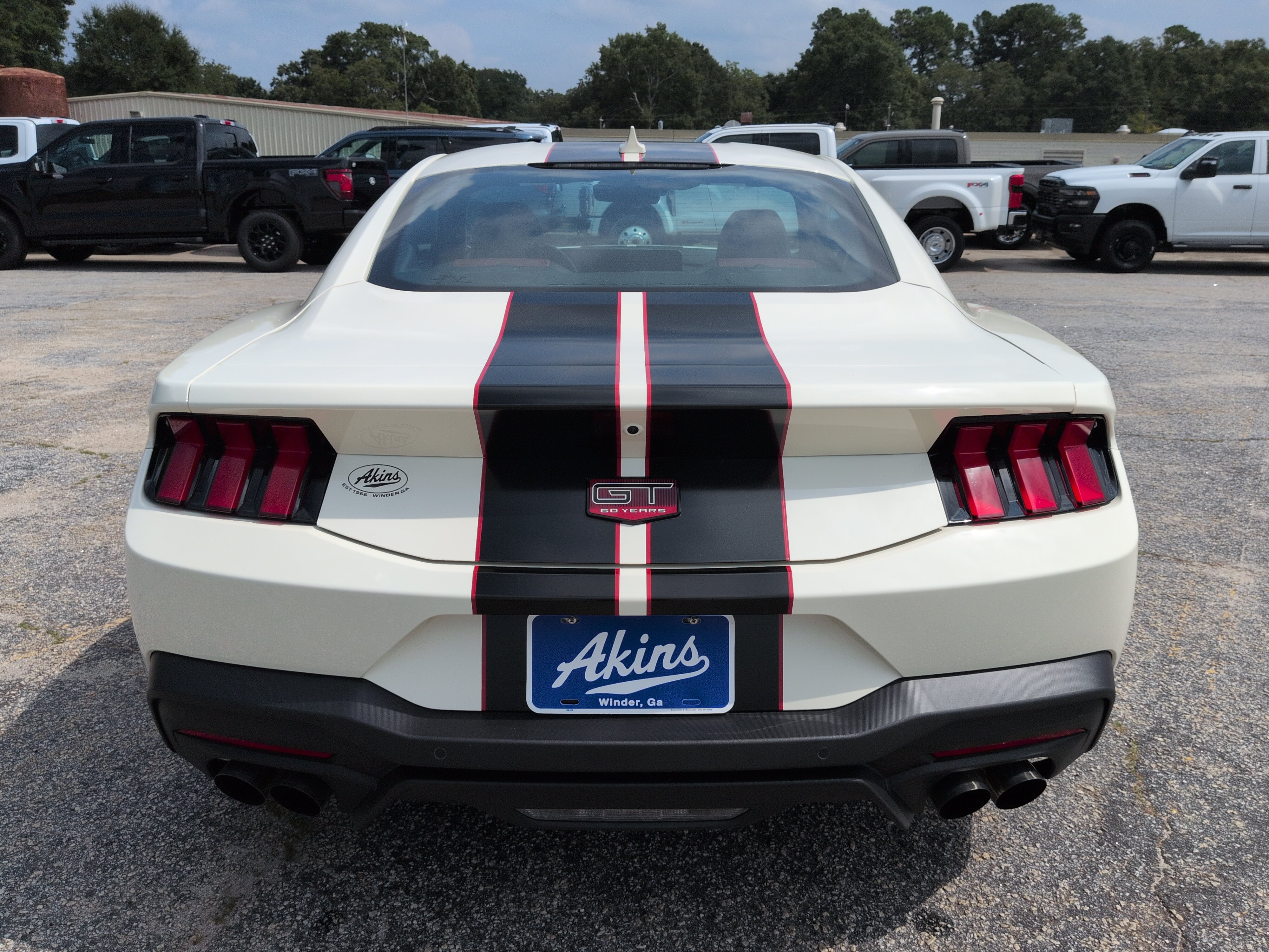Used 2025 Ford Mustang GT Premium w/ 60th Anniversary Package RWD image 4