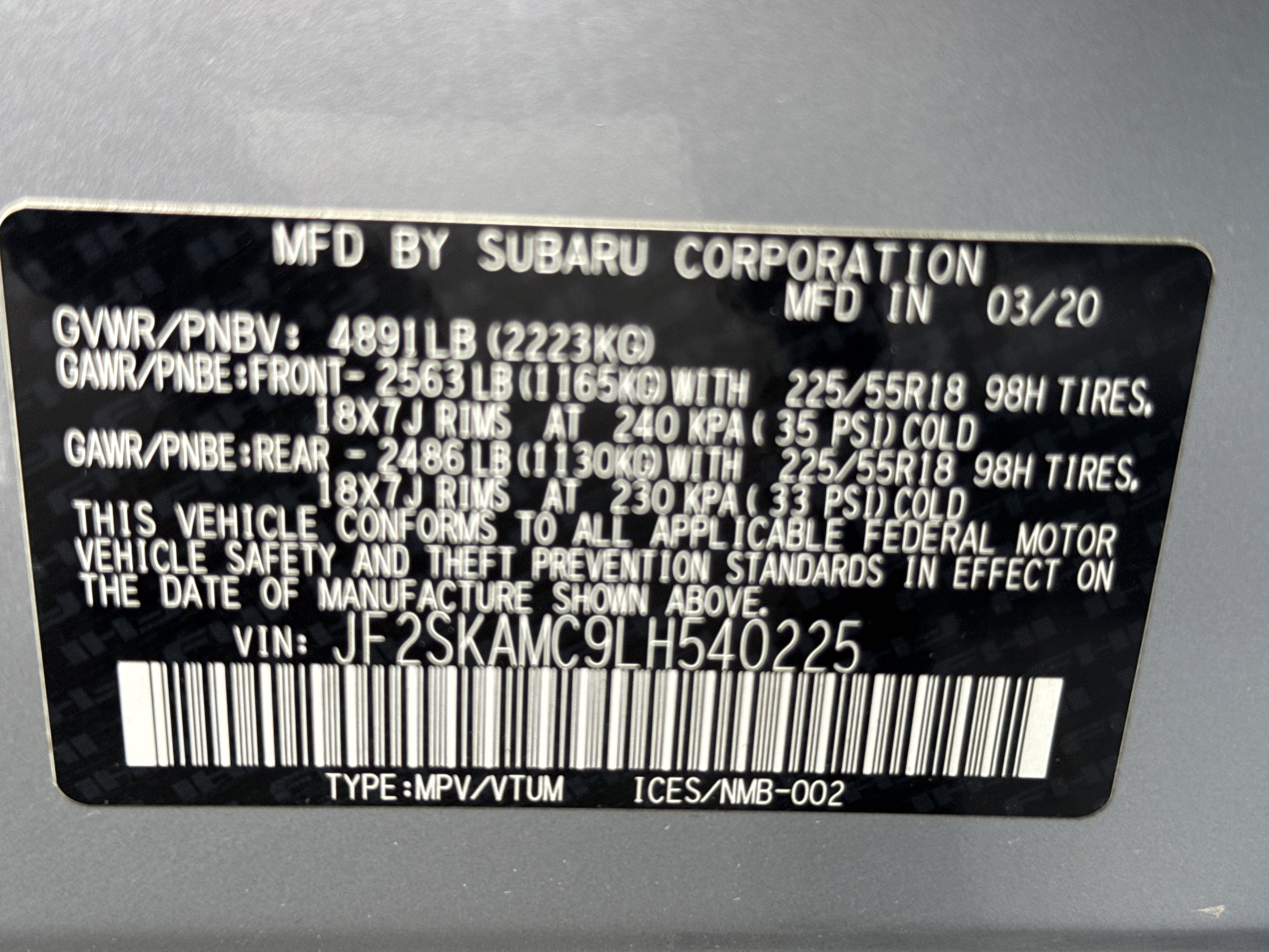 Used 2020 Subaru Forester Sport w/ Popular Package #2 AWD/4WD image 31