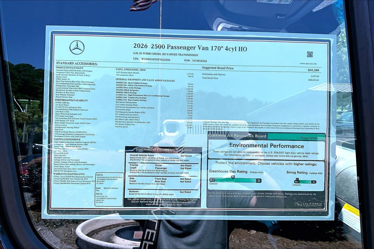 New 2026 Mercedes-Benz Sprinter 2500 image 17