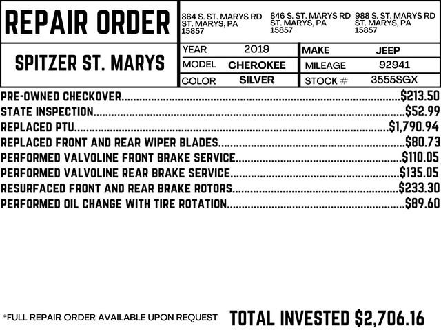 Used 2019 Jeep Cherokee Latitude Plus image 2