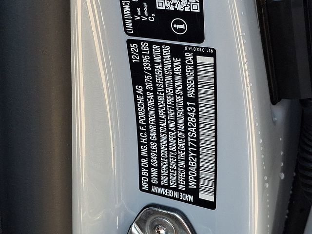 New 2026 Porsche Taycan 4S AWD/4WD image 22
