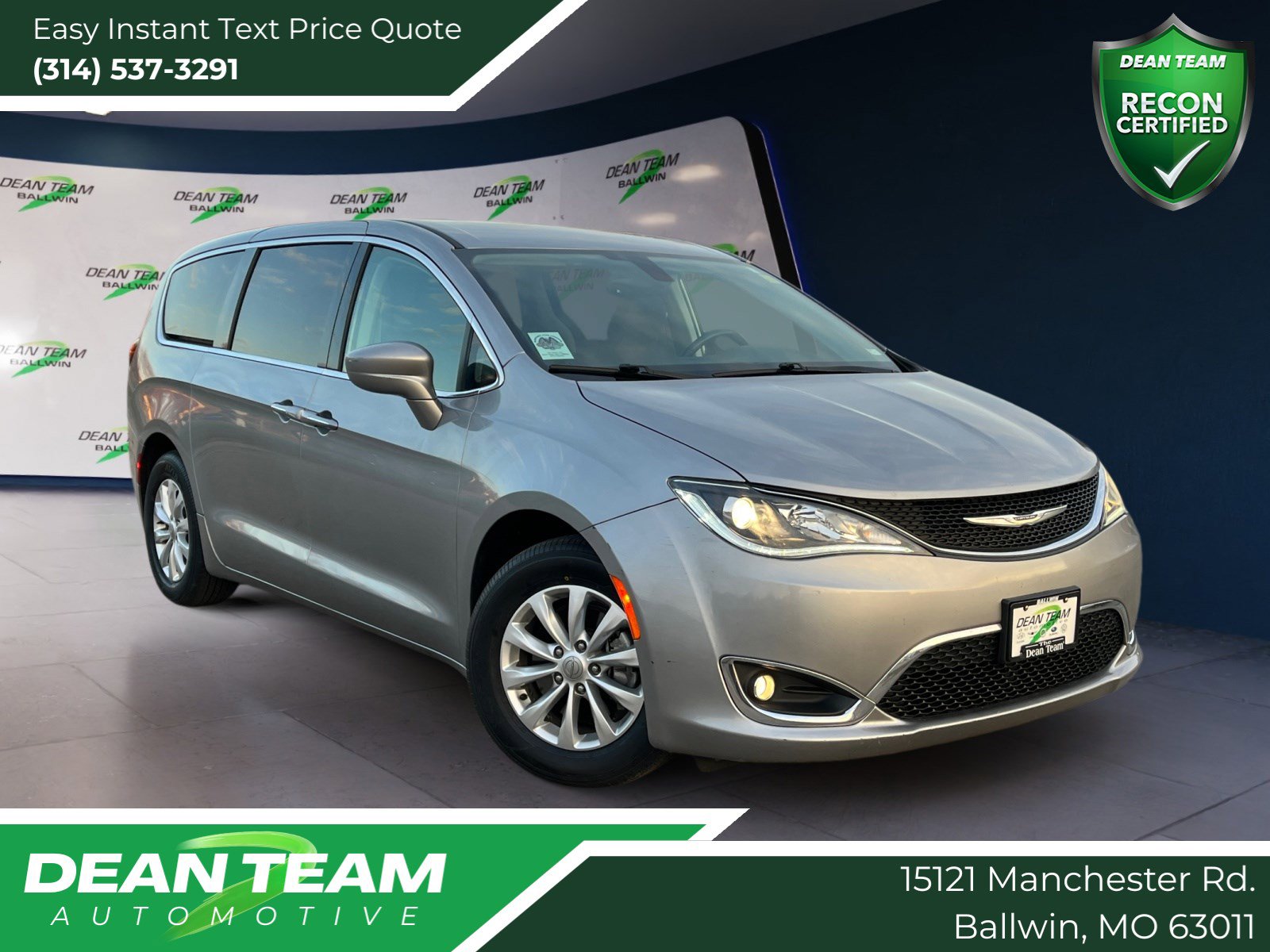 Used 2019 Chrysler Pacifica Touring Plus w/ Cold Weather Group