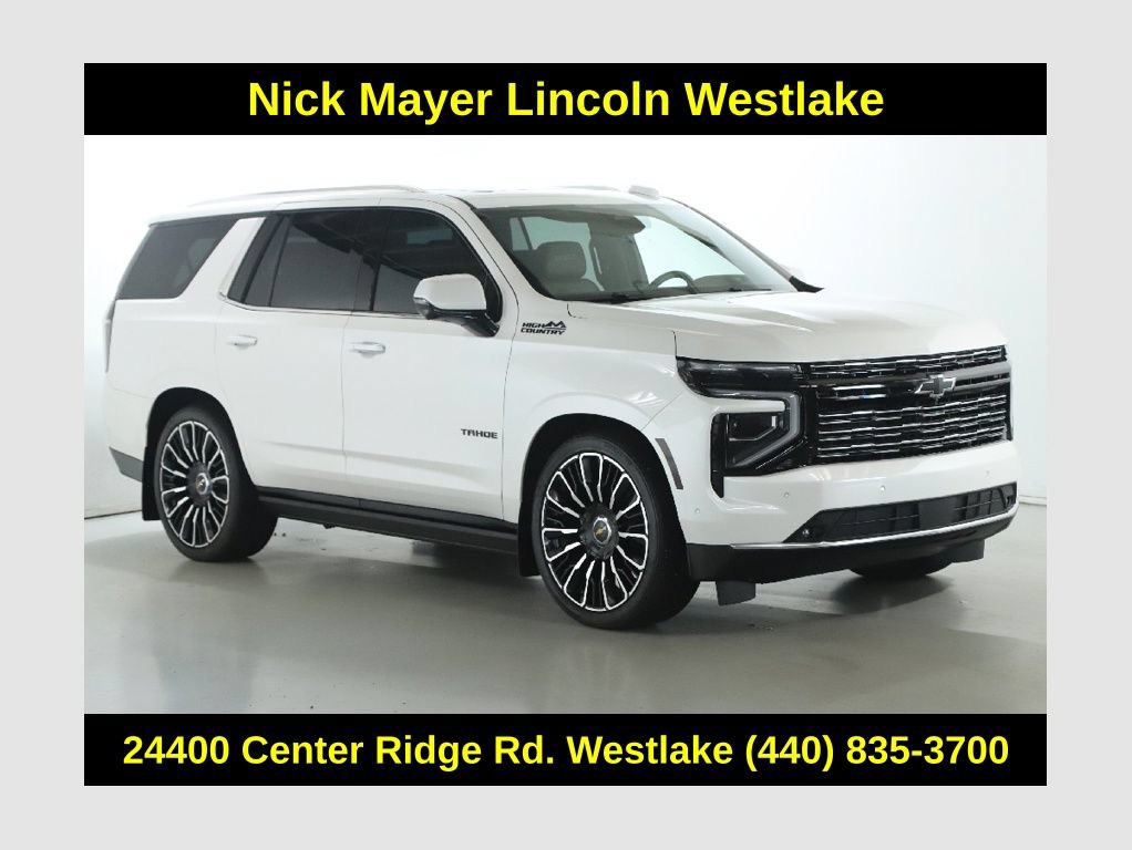 Used 2025 Chevrolet Tahoe High Country AWD/4WD image 1