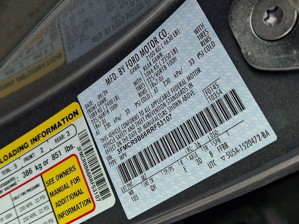 Used 2024 Ford Bronco Sport Big Bend w/ Convenience Package image 27