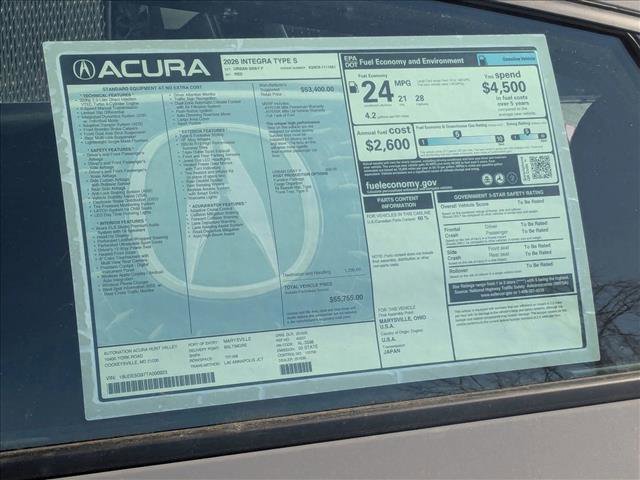 New 2026 Acura Integra Type S image 18