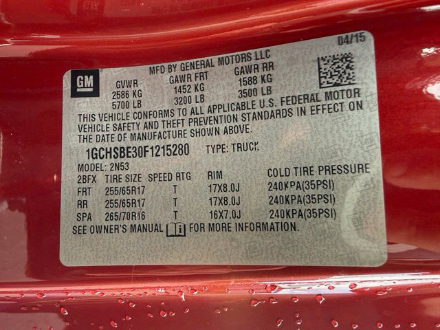 Used 2015 Chevrolet Colorado LT w/ LT Convenience Package RWD image 12