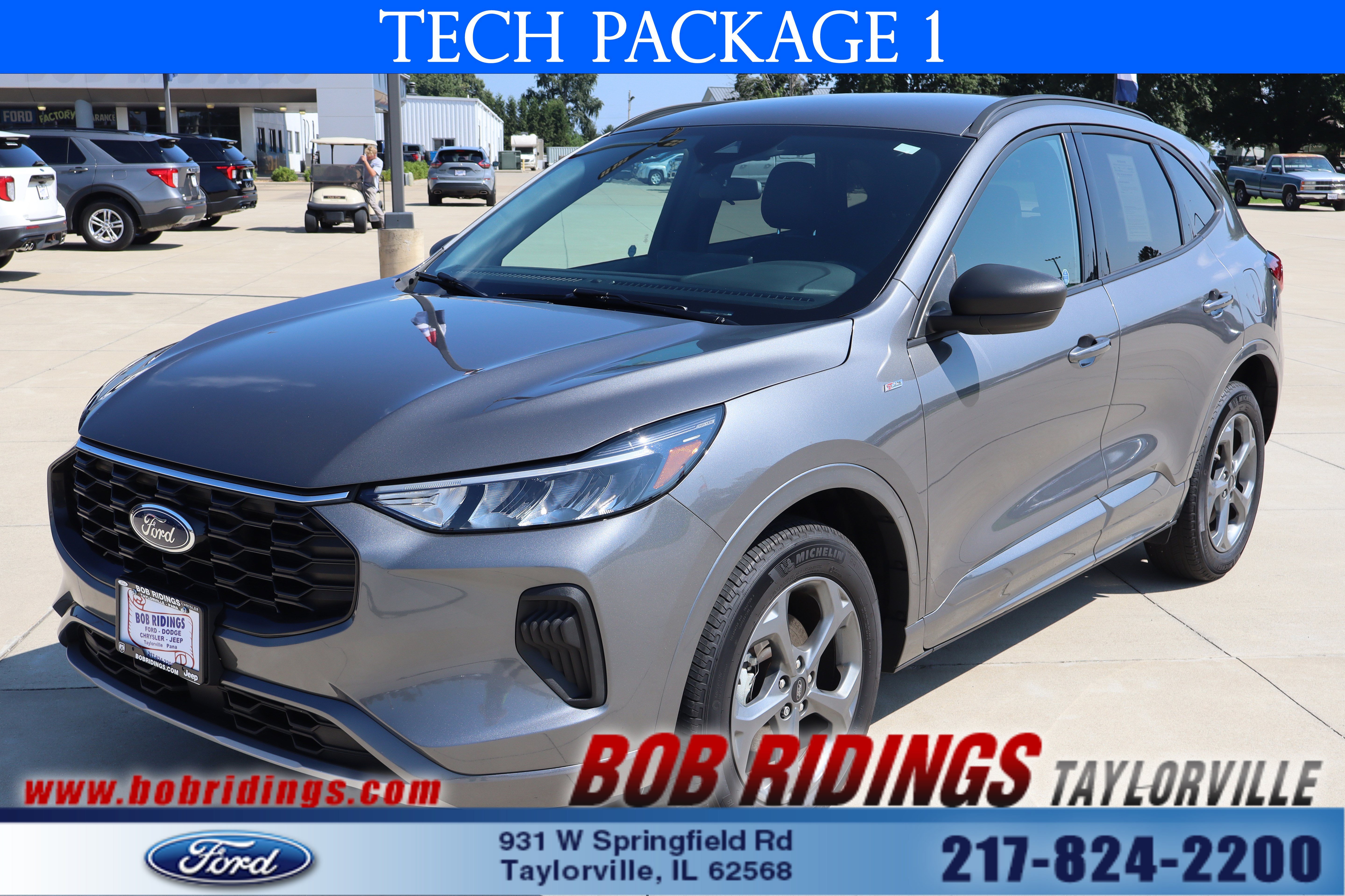 Used 2024 Ford Escape ST-Line w/ Tech Pack #1 AWD/4WD image 1