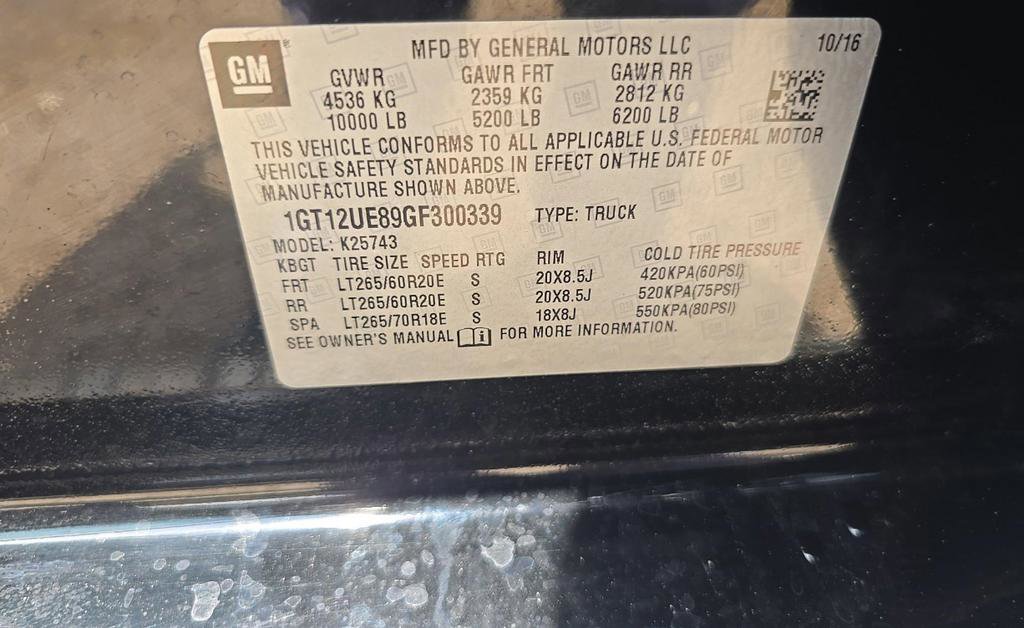 Used 2016 GMC Sierra 2500 Denali w/ Duramax Plus Package AWD/4WD image 19