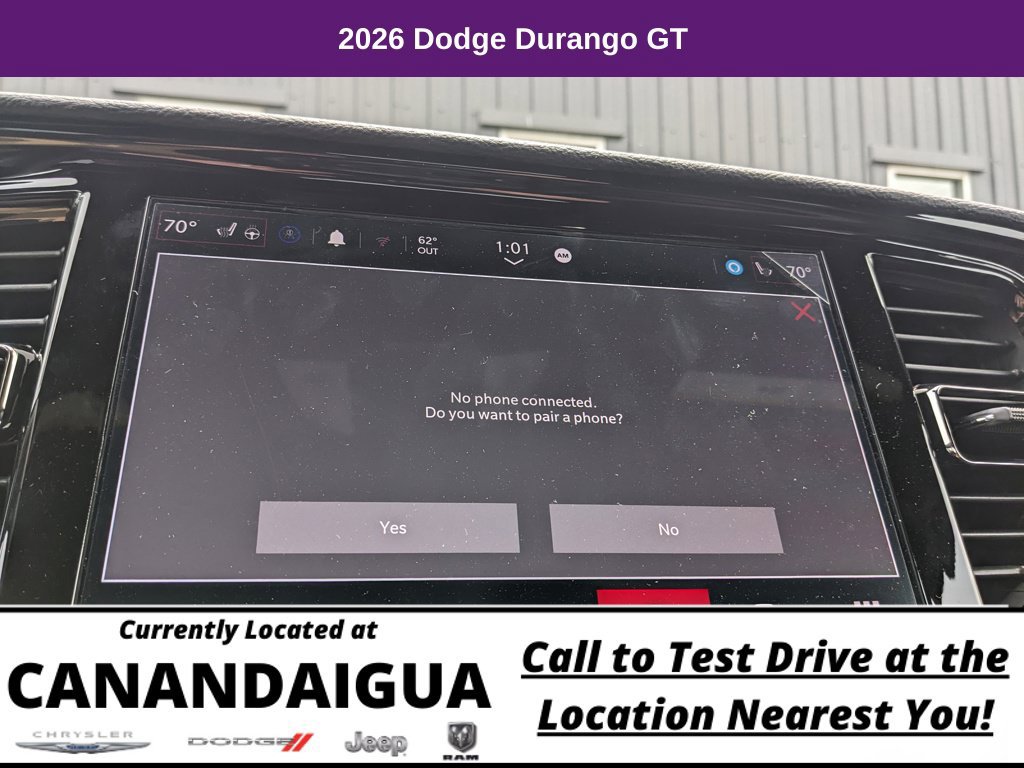 New 2026 Dodge Durango GT w/ Blacktop Package AWD/4WD image 14