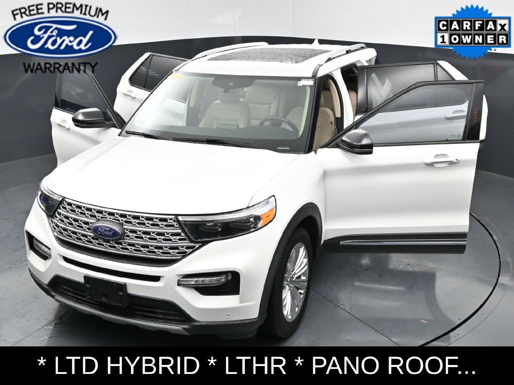 Used 2021 Ford Explorer Limited w/ Hybrid Equipment Group 310A RWD image 38