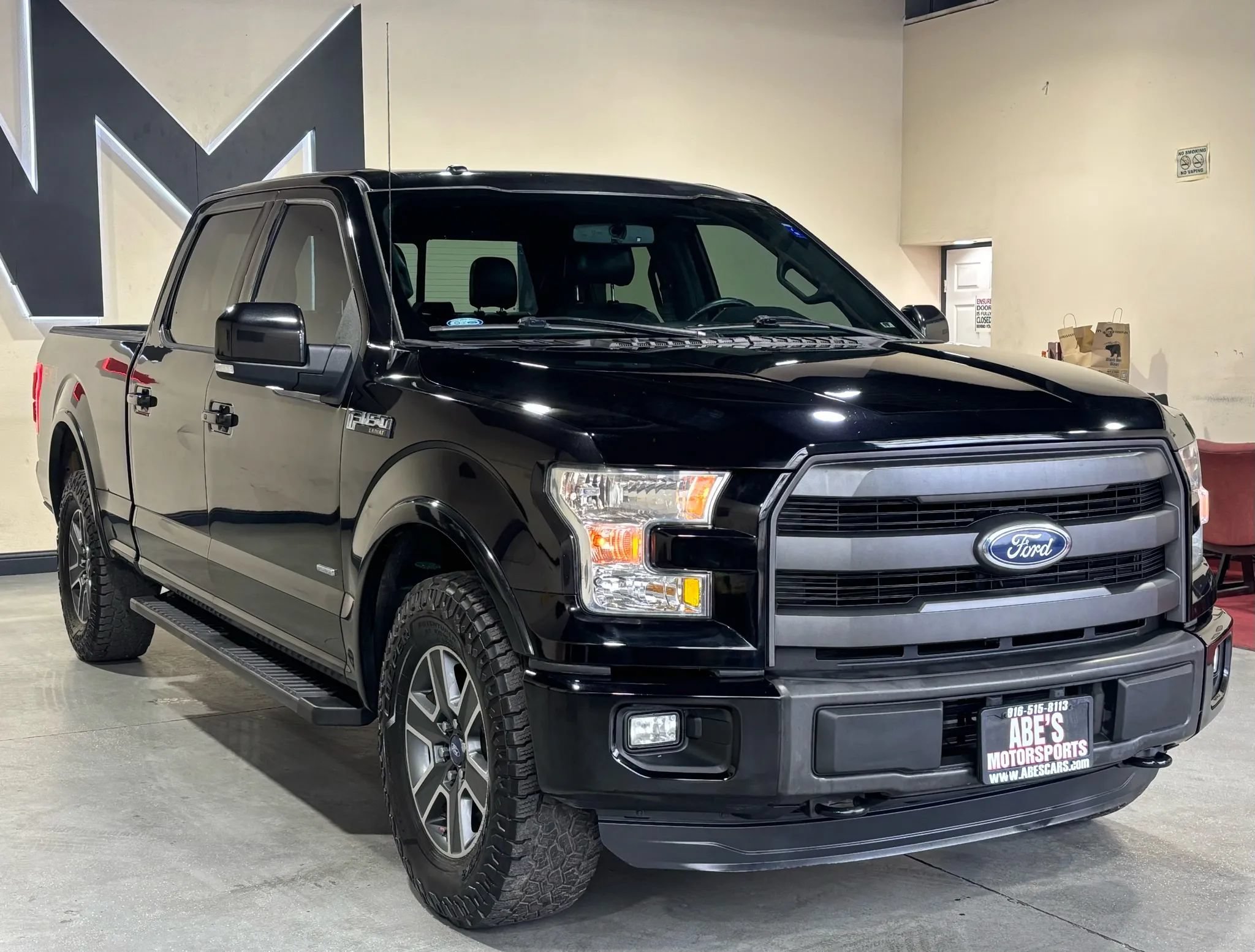 Used 2015 Ford F150 Lariat AWD/4WD image 3