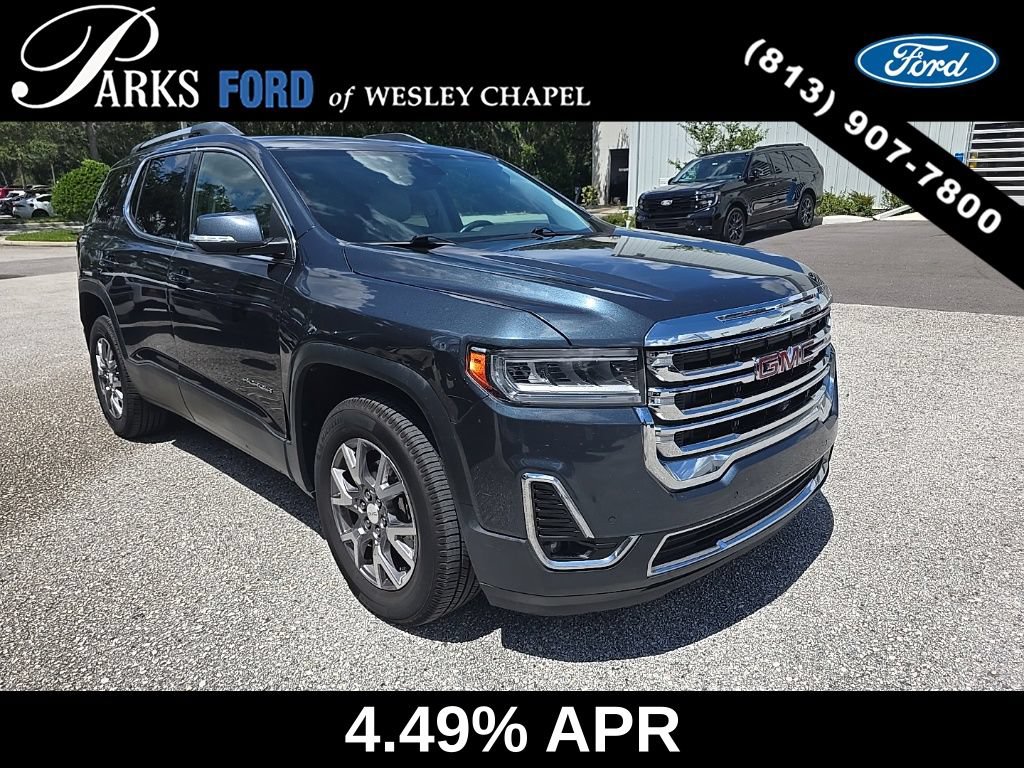 Used 2020 GMC Acadia SLT w/ Driver Alert Package II FWD image 3