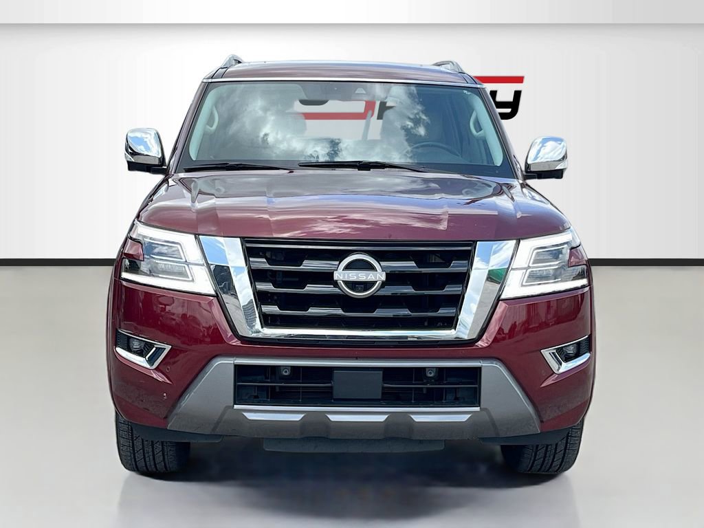 Used 2021 Nissan Armada Platinum w/ Captain's Chairs Package image 2