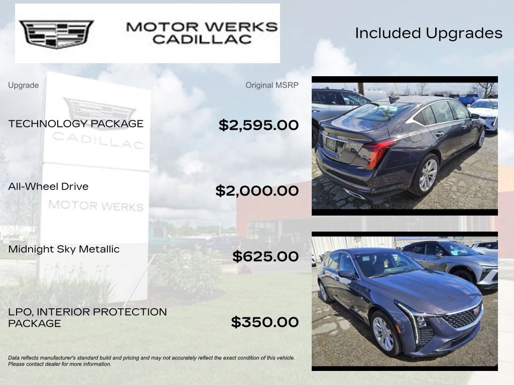 Used 2026 Cadillac CT5 Premium Luxury w/ Technology Package AWD/4WD image 10