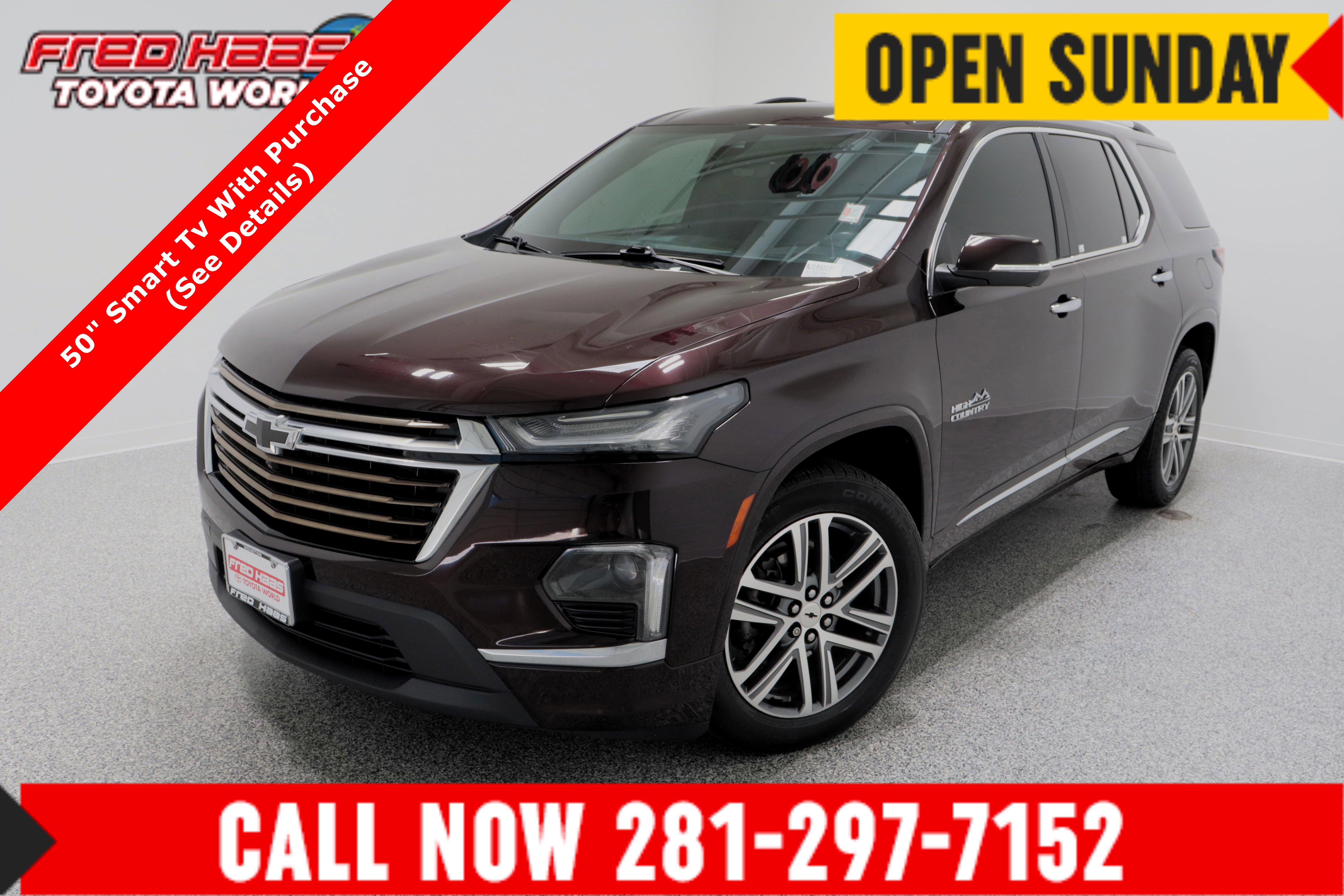 Used 2022 Chevrolet Traverse High Country