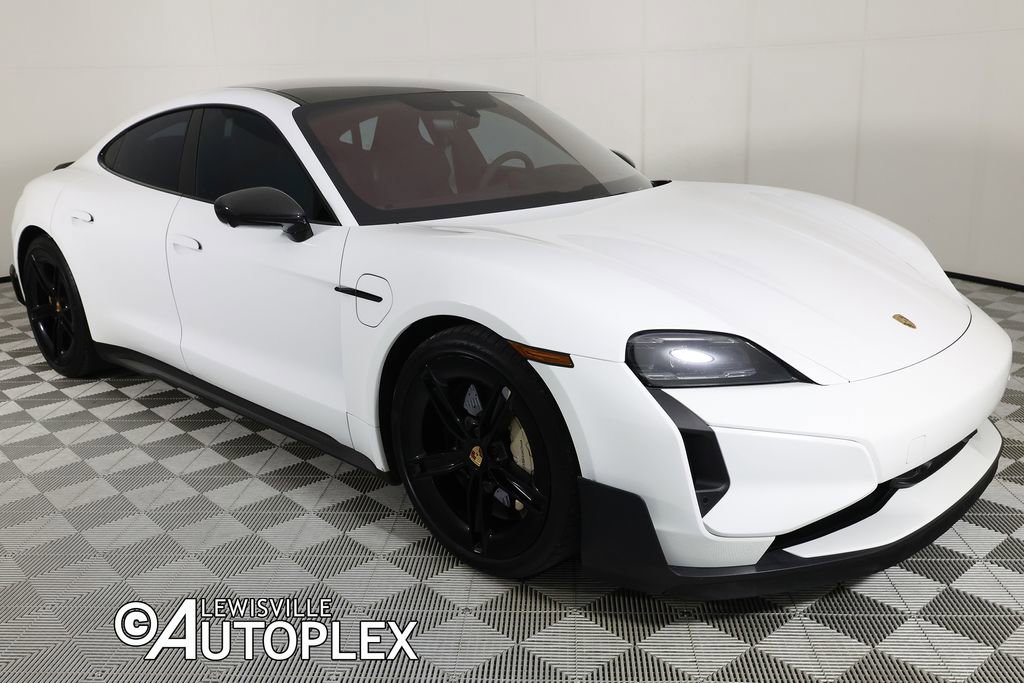 Used 2025 Porsche Taycan Turbo GT AWD/4WD image 3