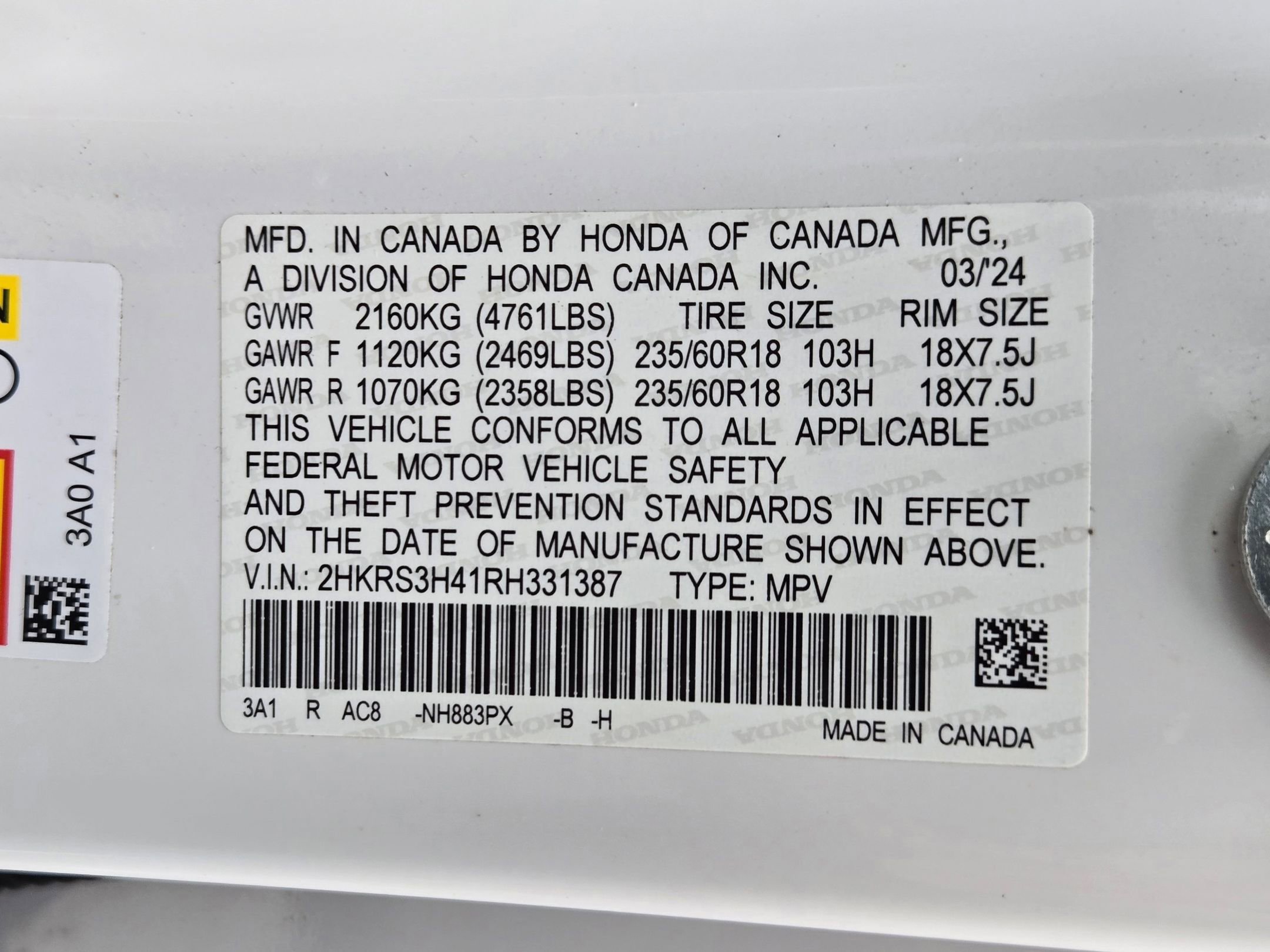 Used 2024 Honda CR-V EX image 33
