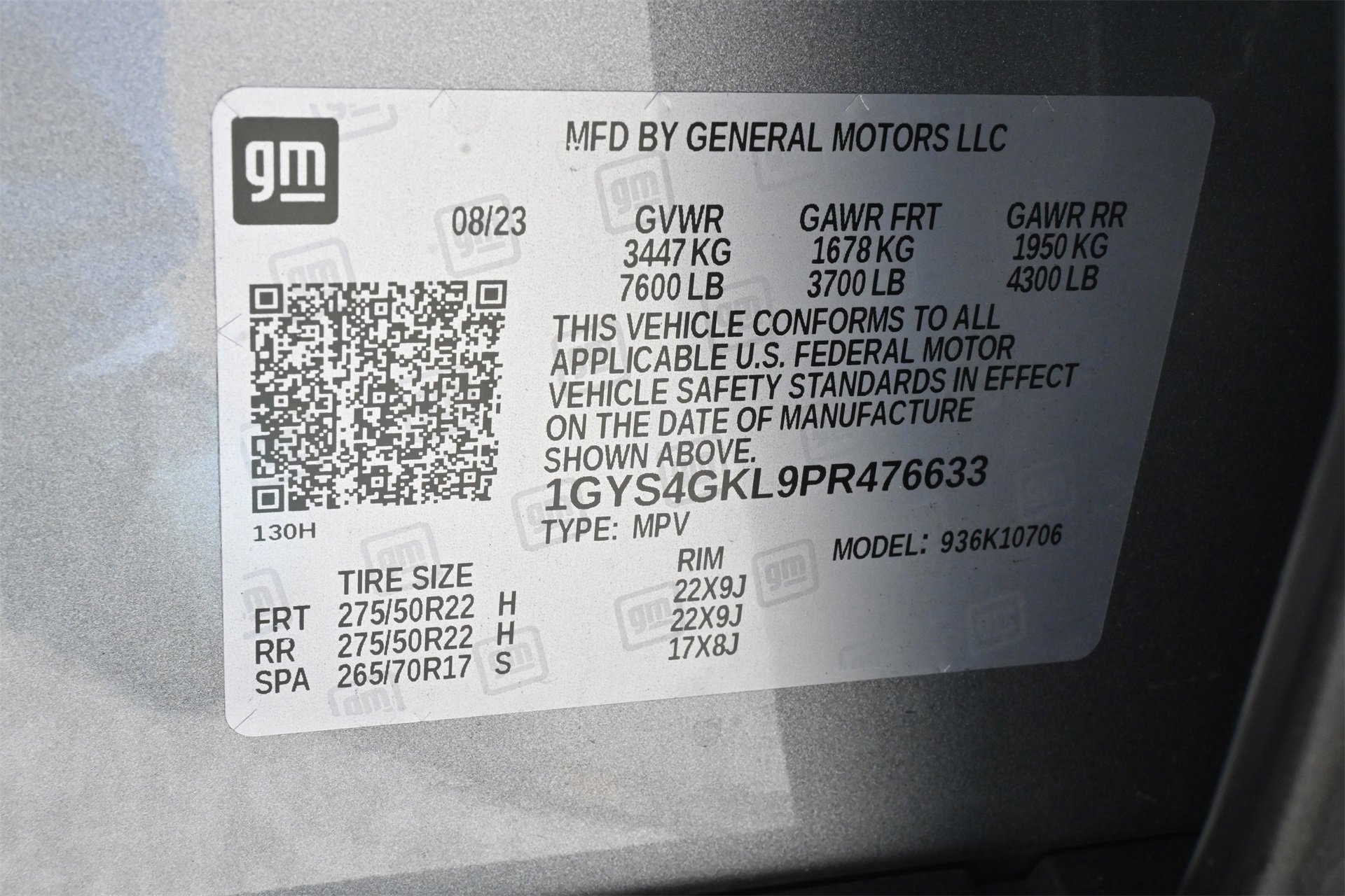 Certified 2023 Cadillac Escalade Sport Platinum w/ LPO, Floor Liner Package image 32