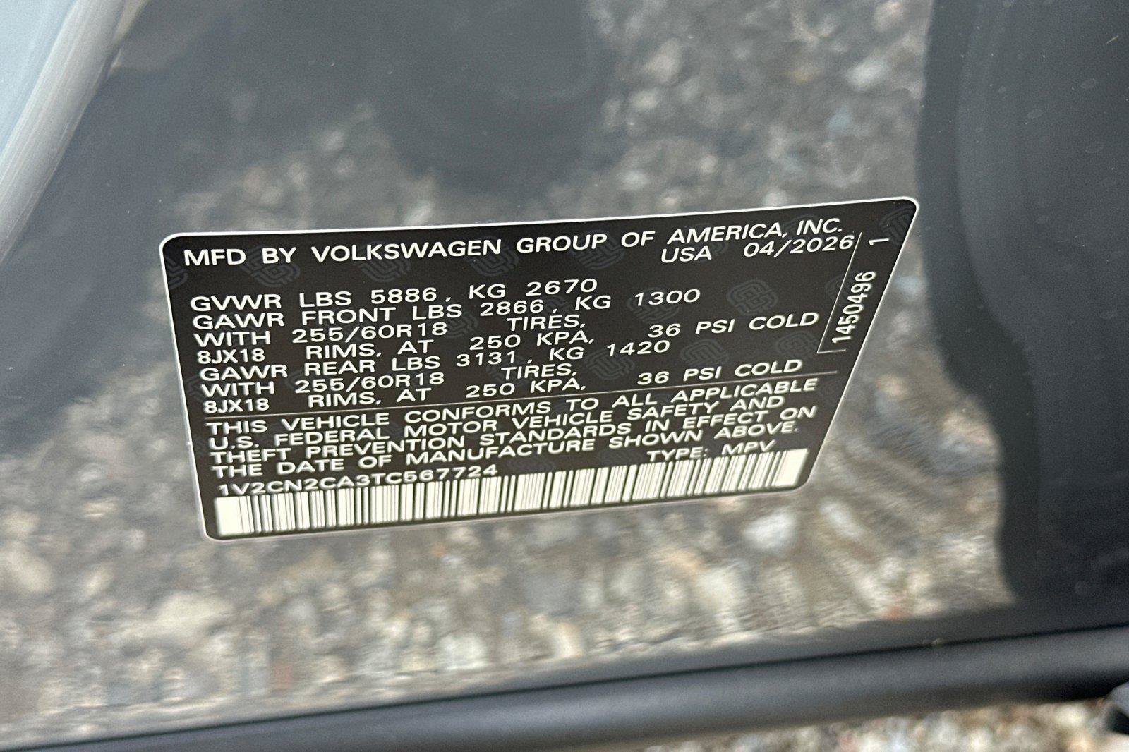 New 2026 Volkswagen Atlas Peak Edition AWD/4WD image 28