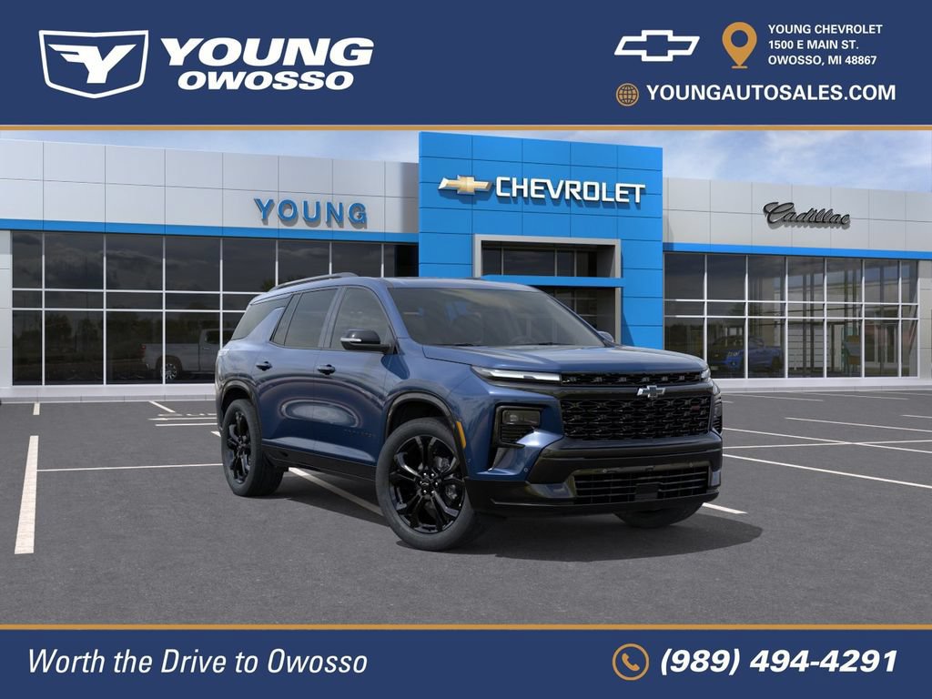 New 2027 Chevrolet Traverse RS w/ LPO, Floor Liner Package