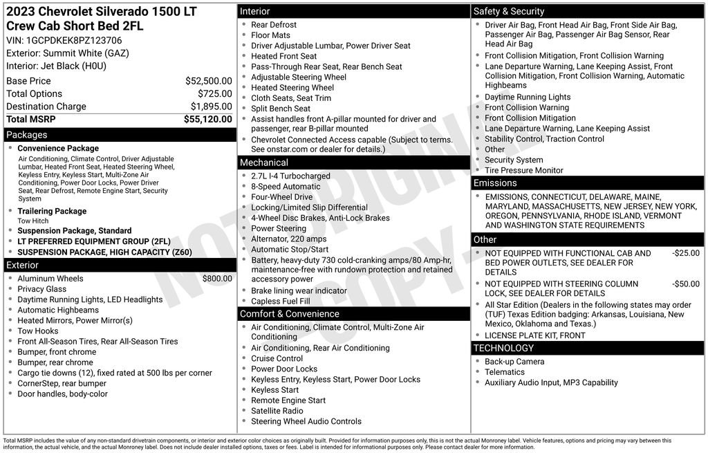 Used 2023 Chevrolet Silverado 1500 LT image 41