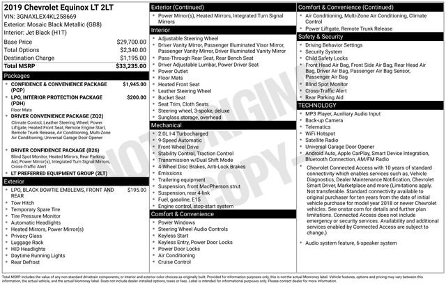 Used 2019 Chevrolet Equinox LT FWD image 6
